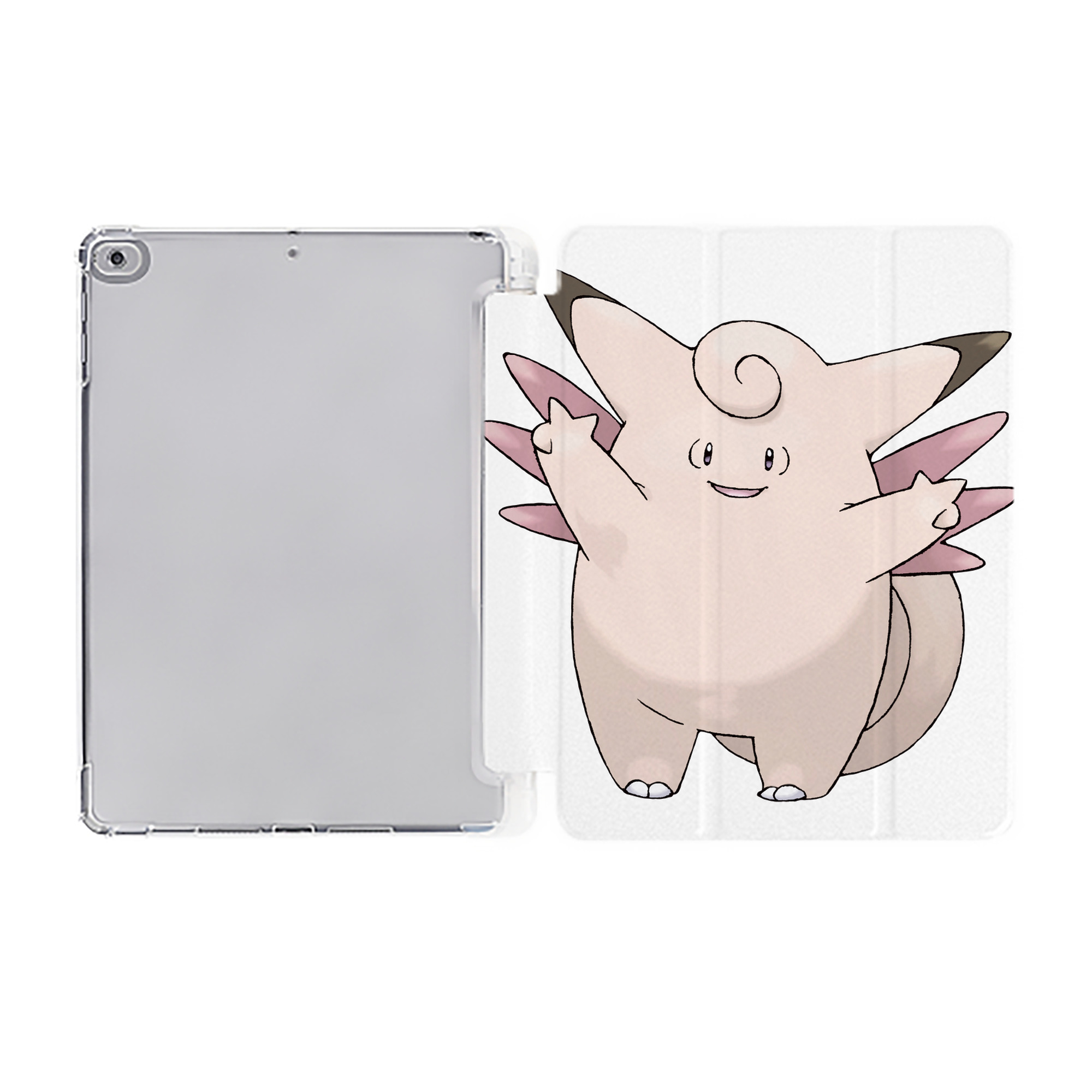 （画像用） ポケットモンスター Pokémon IPad ケース ペン収納付き 三つ折りスタンド PUレザー×シリコン 対応機種9.5/10.5/10.9インチ